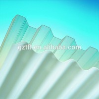 SGS ISO Approve Ten Years Guarantee UV Protection Colored Solid/Hollow Polycarbonate Roofing Sheet Manufacturers