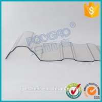 home roofing dubai wholesale market polycarbonate transparent clear corrugated sheet