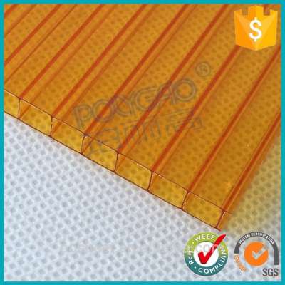 Danpalon pc twin wal hollow roofing plastic sheet