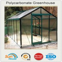 Twin wall polycarbonate Greenhouse