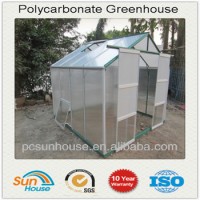 Sliding Door DIY Polycarbonate Greenhouse